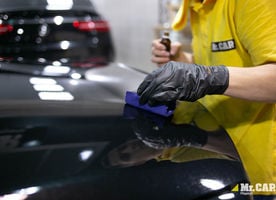 Восстановительная полировка кузова автомобиля