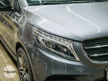 Оклейка матовым полиуретаном Mercedes V-класс-P1190516